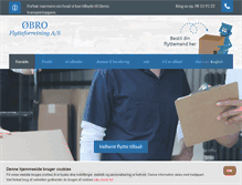 Tablet Screenshot of obro.dk